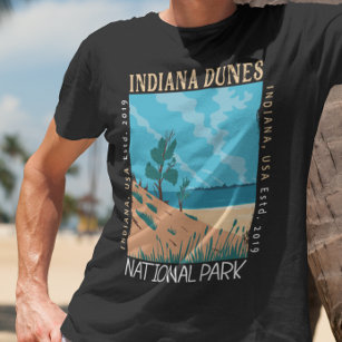 Indiana Dunes National Park Vintage Distressed T-Shirt