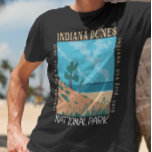 Indiana Dunes National Park Vintage Distressed T-shirt at Zazzle