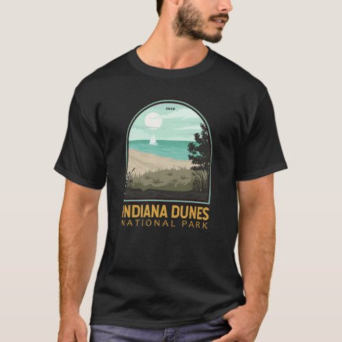 Indiana Dunes National Park Vintage Emblem
