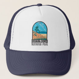 Indiana Dunes National Park Vintage Trucker Hat