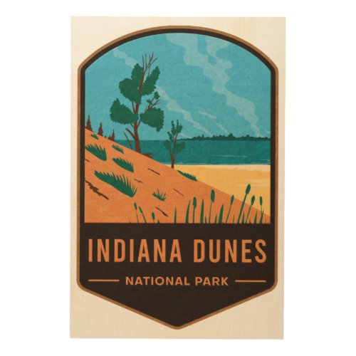 Indiana Dunes National Park Wood Wall Art