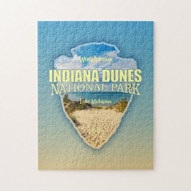 Indiana Dunes NP (arrowhead) Jigsaw Puzzle (Vertical)