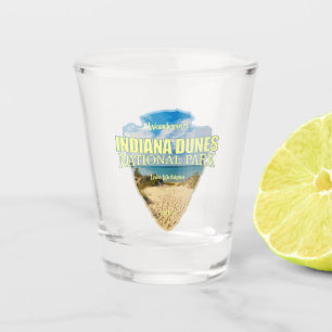 Indiana Dunes NP (arrowhead) Shot Glass