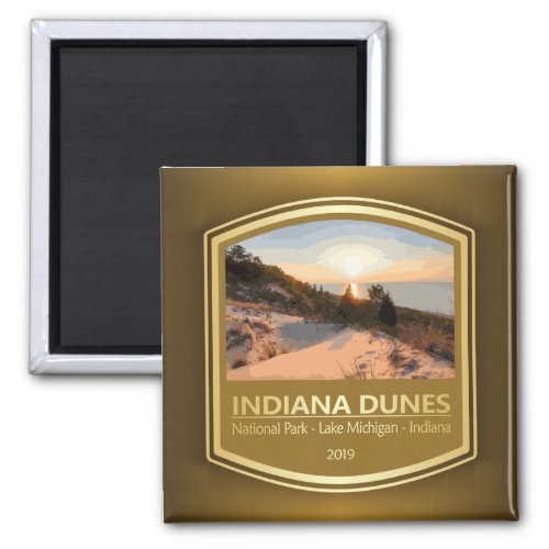 Indiana Dunes NP PF1 Magnet