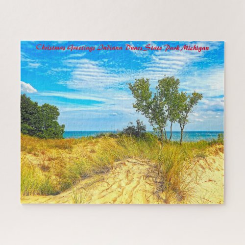 Indiana Dunes State Park Michigan Jigsaw Puzzle