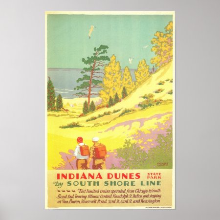 Indiana Dunes State Park Poster