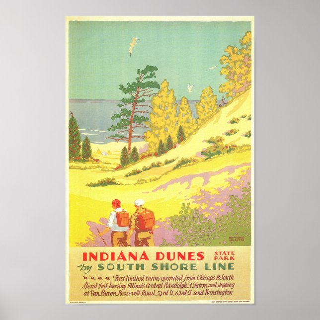 Indiana Dunes State Park Poster (Front)