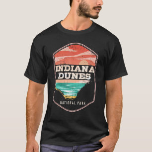Indiana Dunes US States Indiana Park Tourist Trave T-Shirt