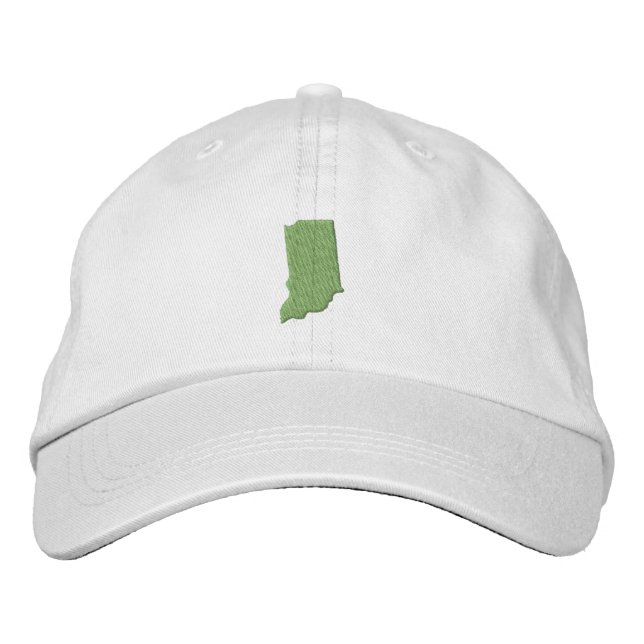 Indiana Embroidered Baseball Hat (Front)