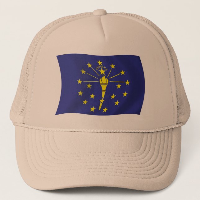 Indiana Flag Hat (Front)