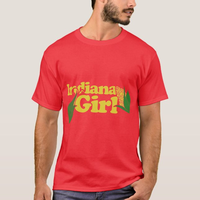 Indiana Girl Oversized 1 T-Shirt (Front)