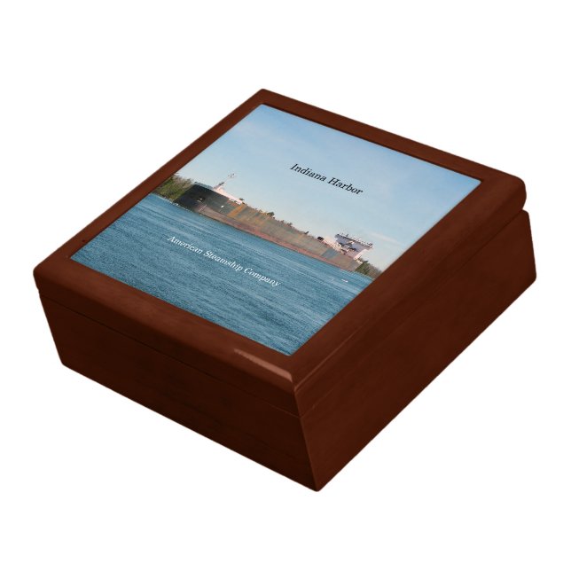 Indiana Harbor keepsake box (Side)