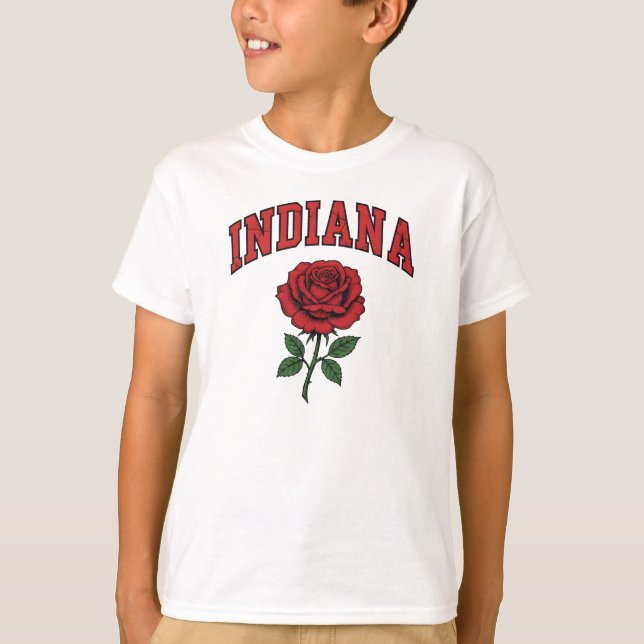 Indiana Heritage in Bloom T-Shirt (Front)