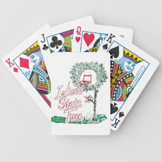 Indiana high school basketball bicycle playing cards