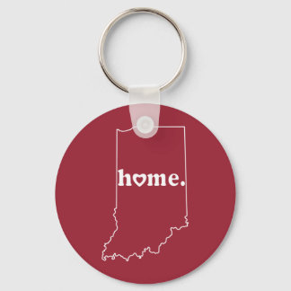 Indiana Home Keychain