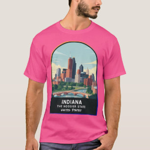 Indiana (In) State Of The United States Of America T-Shirt
