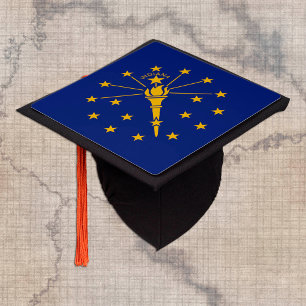 Indiana & Indiana Flag, Students /University Hat