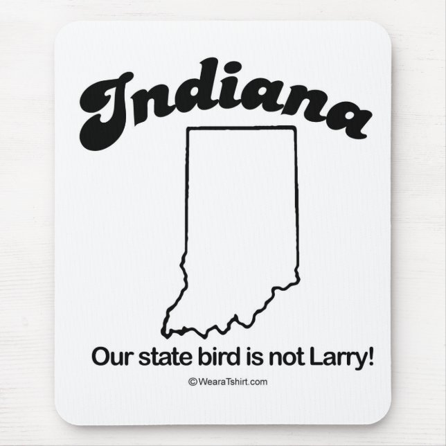 INDIANA - "INDIANA STATE MOTTO" T-shirts and Gear Mouse Pad (Front)