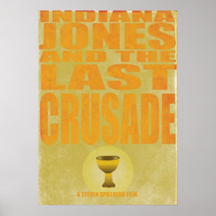 Indiana Jones and The Last Crusade Poster