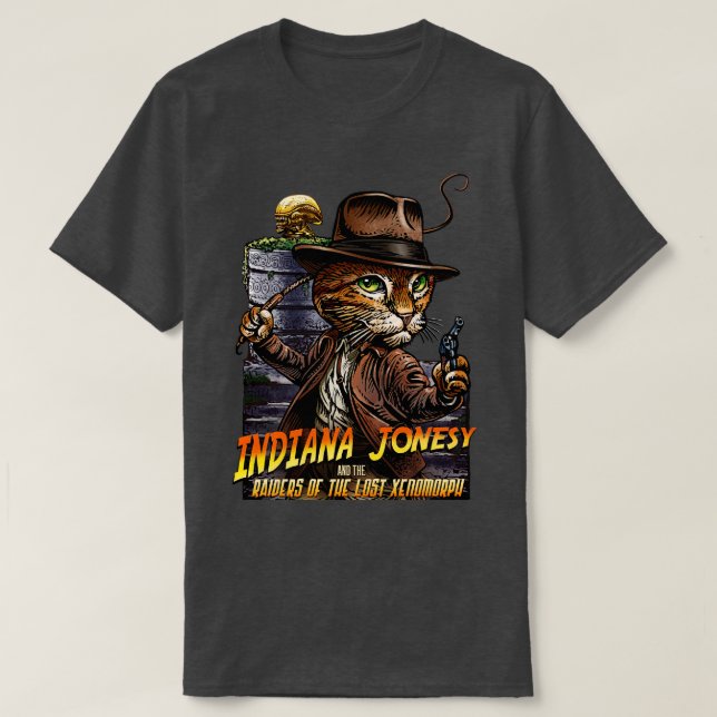 Indiana Jonesy T-Shirt (Design Front)