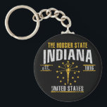 Indiana Keychain<br><div class="desc">Indiana</div>