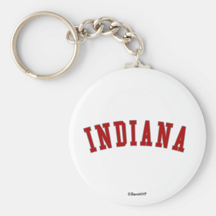 Indiana Keychain