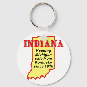 Indiana Keychain
