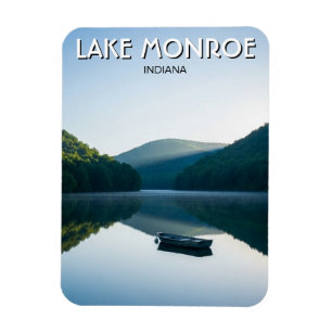 Indiana Lake Monroe Travel Magnet