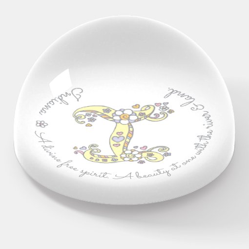 Indiana letter I doodle monogram art name meaning Paperweight Zazzle