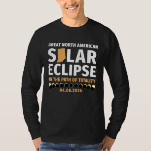 Indiana On The Path Of Totality Solar Eclipse 04 0 T-Shirt