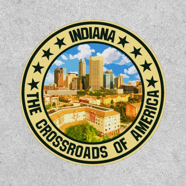 Indiana                                            patch (Front)