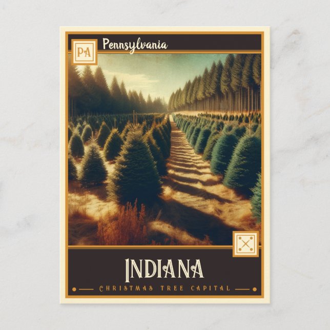 Indiana, Pennsylvania | Vintage Postcard (Front)
