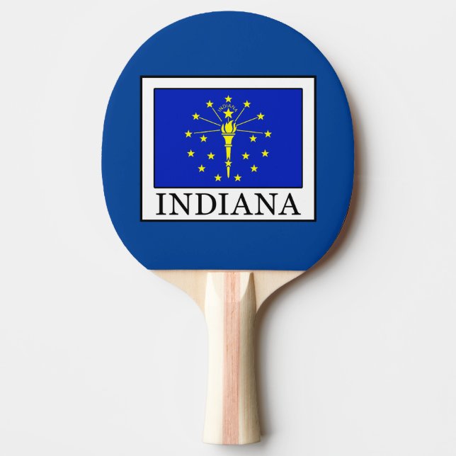 Indiana Ping-Pong Paddle (Front)
