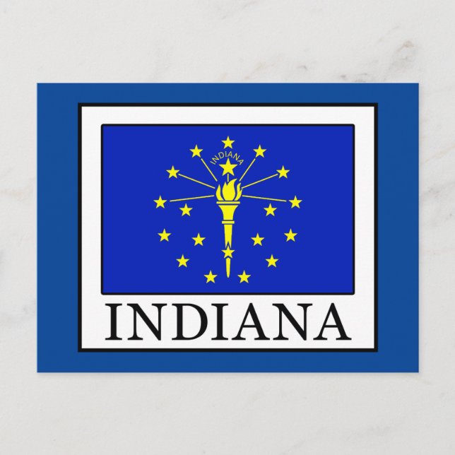 Indiana Postcard (Front)
