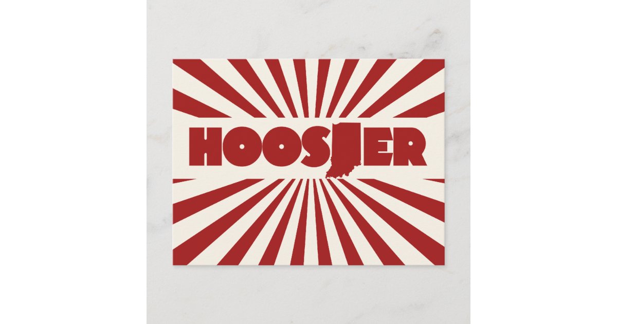Indiana Postcard Zazzle