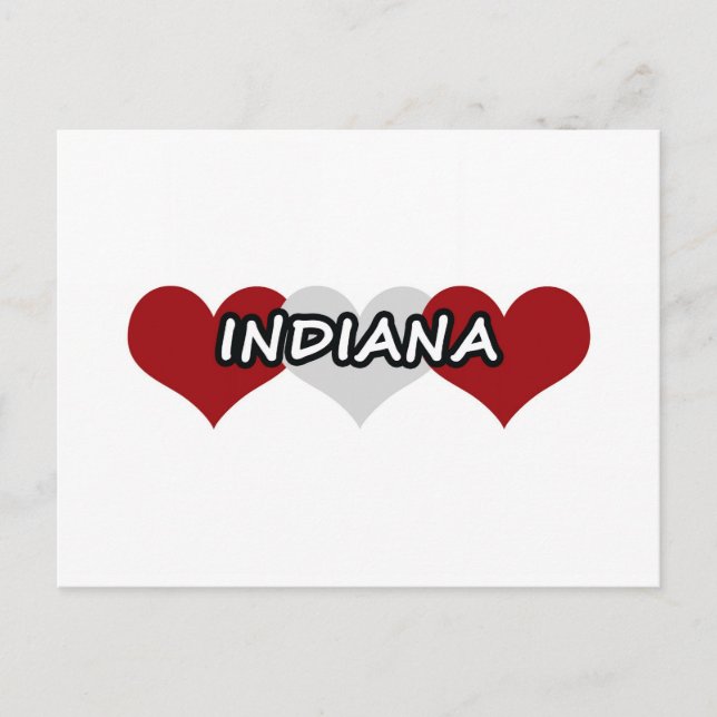 Indiana Postcard (Front)