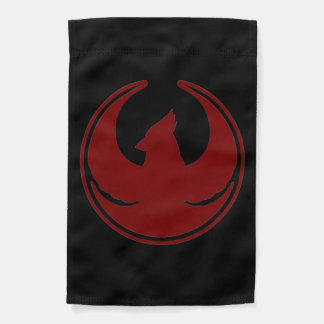 Indiana resistance cardinal. garden flag