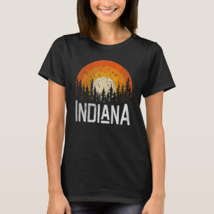 Indiana Retro Style Vintage 70s 80s 90s Home 1 T-Shirt