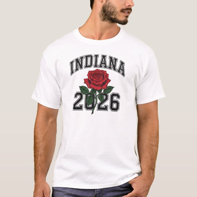 INDIANA rose 2026 T-Shirt (Front)