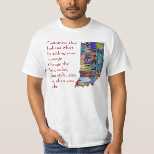 Indiana Shirt - Custom with Election or other text