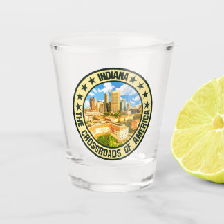 Indiana                                            shot glass