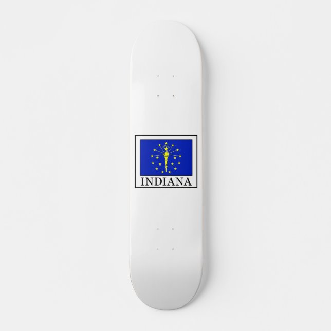 Indiana Skateboard Deck (Front)