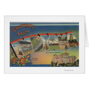 Indiana (State Capital/Flower)