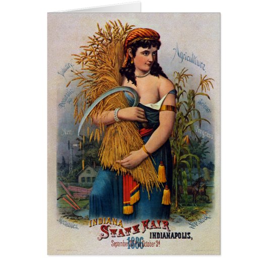 Indiana State Fair Cards (Front)