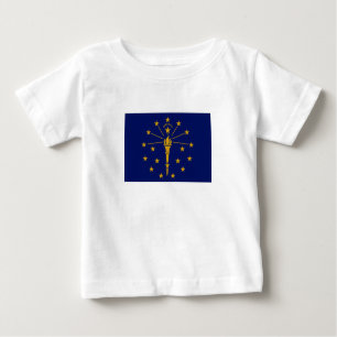 Indiana State Flag Baby T-Shirt
