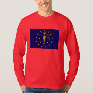 Indiana State Flag Design T-Shirt