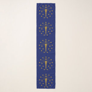 Indiana State Flag Scarf