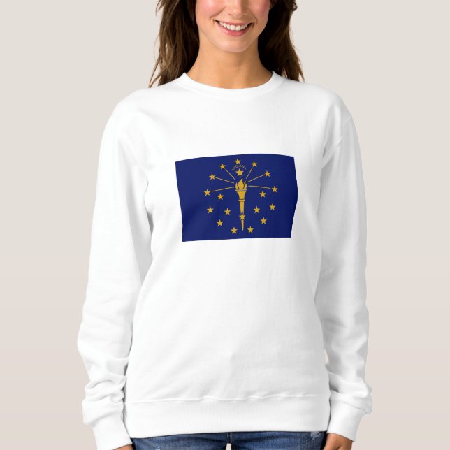 Indiana State Flag Sweatshirt (Front)