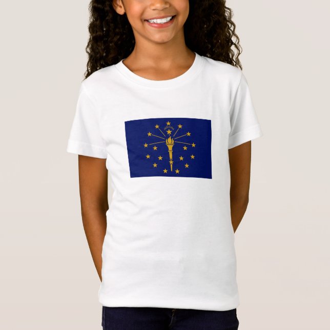 Indiana State Flag T-Shirt (Front)
