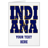 Indiana state flag text (Front)